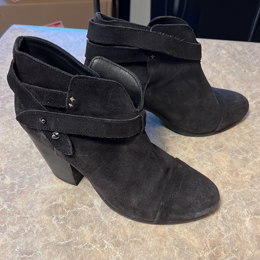 Rag and Bone Suede Harrow Bootie 40